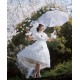 Miss Point Through Your Bloom Vintage Bridal Long One Piece(Reservation/Full Payment Without Shipping)